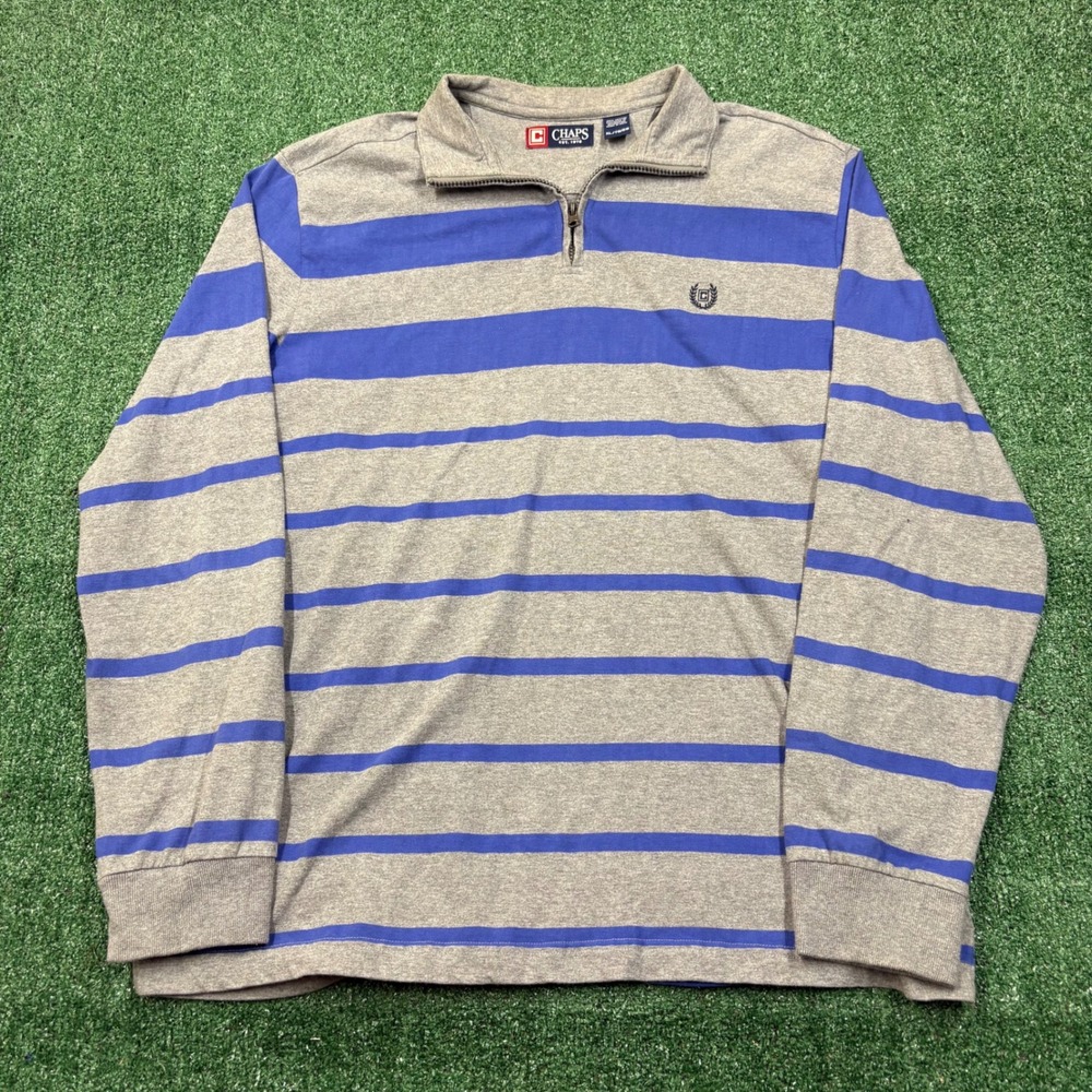 2000's Chaps Quarter Zip Pullover Sweater